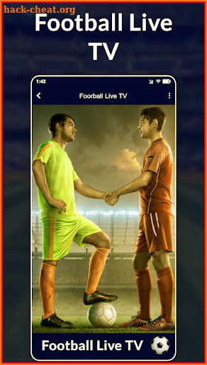 Football Live Score TV- Watch Live Football HD screenshot