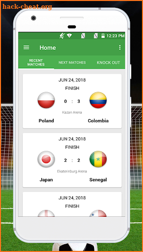 Football Live Scores - 2018 FIFA World Cup screenshot