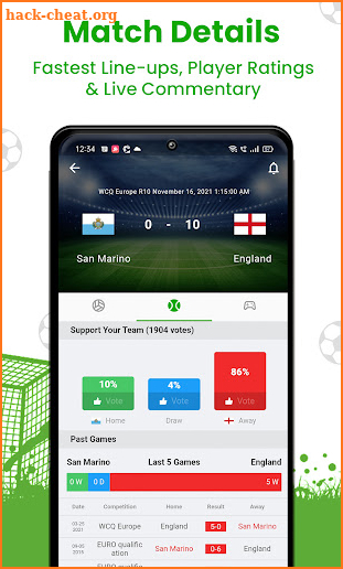 Football: Live Soccer Scores screenshot