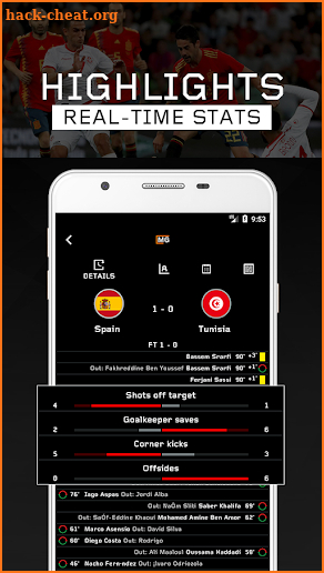 Football Live Spain - World Cup 2018 screenshot