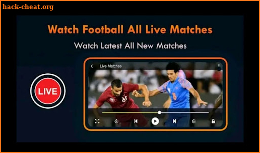 Football Live Streaming App screenshot
