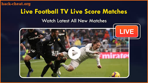 Football live TV App screenshot