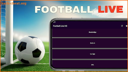Football Live TV HD screenshot