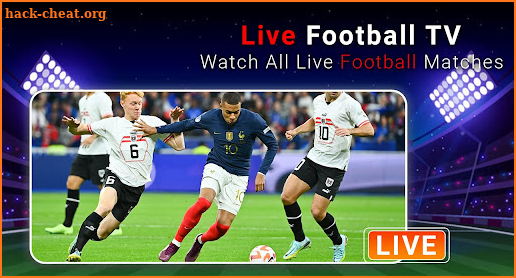 Football live tv match screenshot