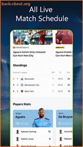 Football Live Tv Online Soccer screenshot