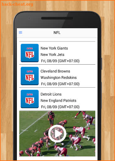 Football NFL Live 2019: Schedule, Score, Streaming screenshot