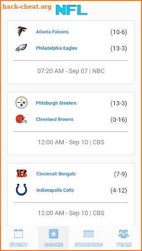 Football NFL Live Streaming screenshot