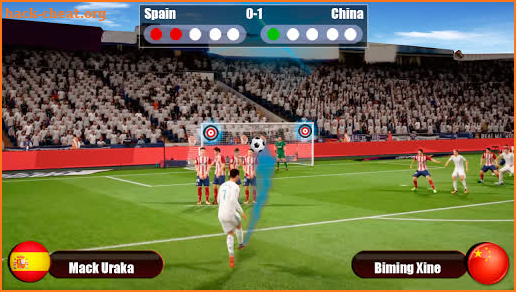 Football Penalty Shootout Master 3d screenshot