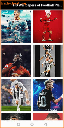 Football Players HD Wallpapers screenshot