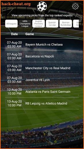 Football Predictions & Tips - Betting Experts screenshot