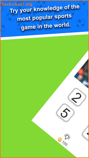 Football puzzle screenshot