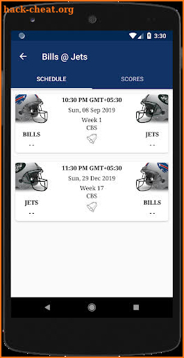 Football  Schedule & Live Scores screenshot