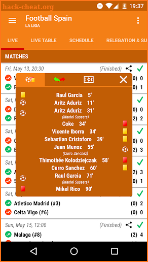 Football Spain screenshot
