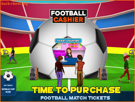Football Stadium Cashier : Cash Register Game screenshot