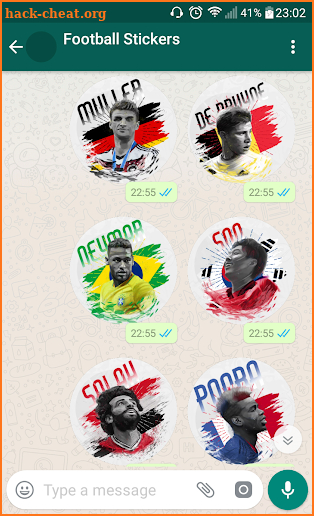 Football Stickers For WAStickerApps ⚽ screenshot