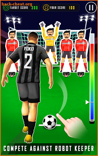 Football Strike Against Robot Goalkeeper screenshot