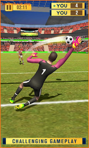 Football Strike Game -3D Soccer Kick 2019 screenshot
