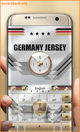 Football suit GO Keyboard Theme screenshot
