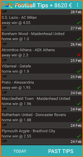 Football Tips - free betting predictions screenshot