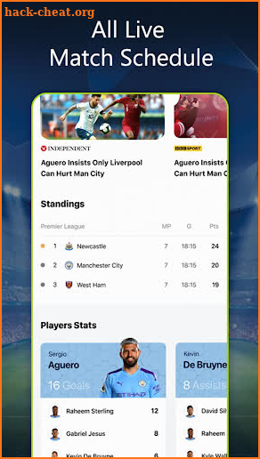 Football TV Live App - Live Football TV screenshot