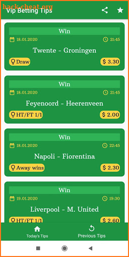 Football Vip Betting Tips screenshot