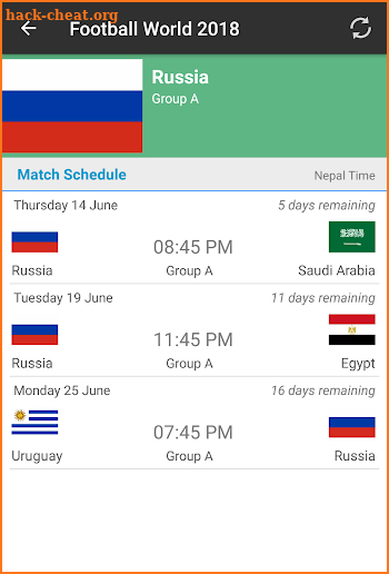 Football World - 2018 screenshot