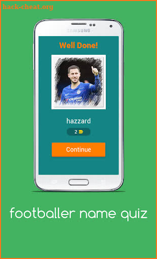 footballer name quiz screenshot