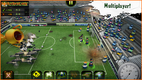 FootLOL: Crazy Soccer Free. Action Soccer game screenshot