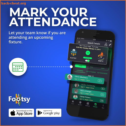 Footsy App screenshot