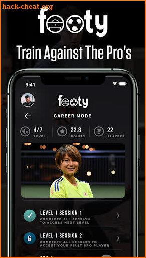 Footy Training screenshot