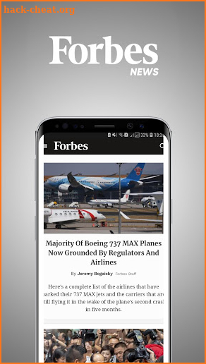 Forbes News screenshot