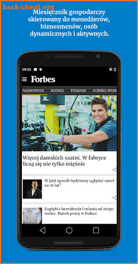 Forbes Polska screenshot
