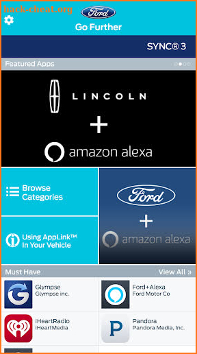 Ford App Catalog screenshot