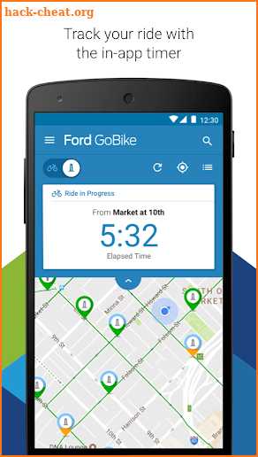 Ford GoBike screenshot