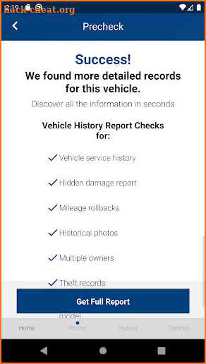 Ford History Check: VIN Decoder screenshot