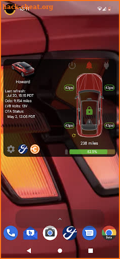 Ford Status Widget screenshot
