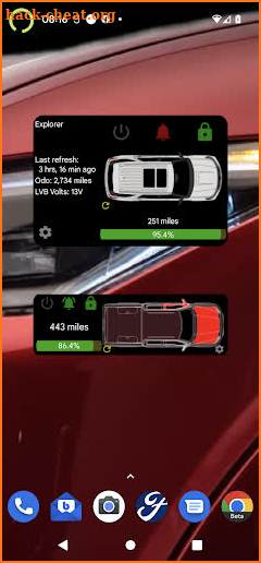 Ford Status Widget screenshot