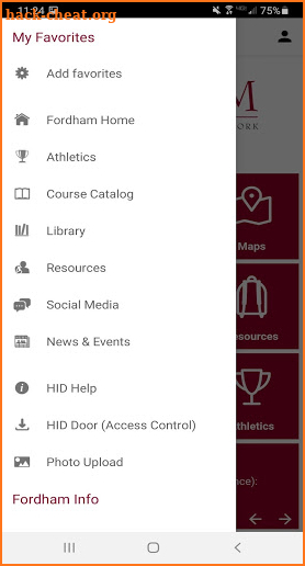 Fordham University Mobile Go screenshot