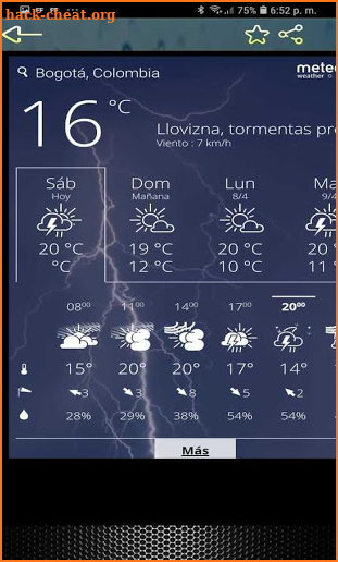 Forecast Weather App screenshot