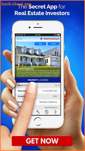 Foreclosure App Short Sale Listing Auctions screenshot