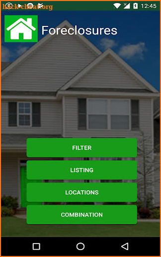 Foreclosure Listing screenshot