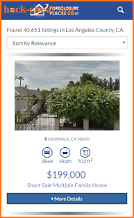 Foreclosure Places screenshot