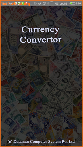Foreign Currency Converter screenshot