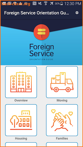 Foreign Service Orientation Guide screenshot