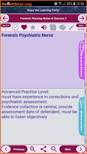 Forensic nursing  Exam Review  screenshot