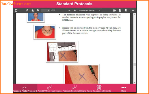 Forensic Photography Protocols screenshot