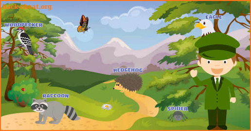 Forest Adventure (educational game for kids) screenshot