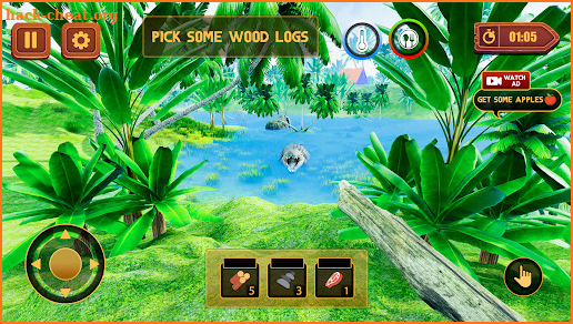 Forest Camping Survival Simulator - Camping Games screenshot