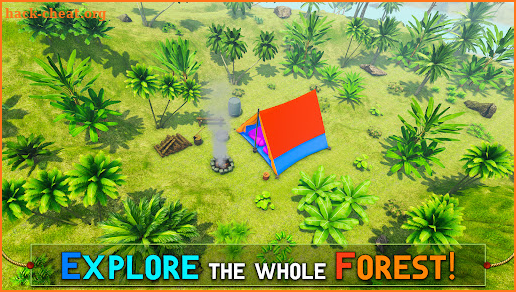 Forest Camping Survival Simulator - Camping Games screenshot