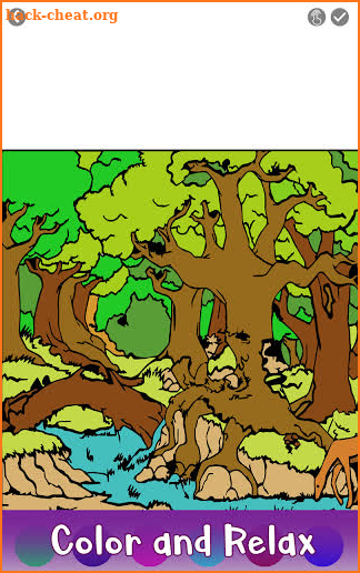 Forest Color by Number: Nature Coloring Book Pages screenshot